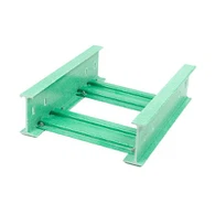 Stikla šķiedras kāpņu tipa kabeļu paliktnis